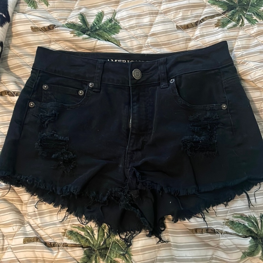 American eagle jean shorts